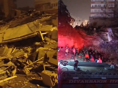 Turkey Earthquake: તુર્કીમાં સતત બે ભૂકંપના આંચકા, 7.8ની તીવ્રતાથી કેટલીય ઈમારતો ધરાશાયી, અનેક લોકોનાં મોતની આશંકા