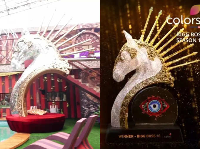 bigg boss 16 trophy inspiration