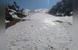 Auli में पिघल रही जमी बर्फ, 23 फरवरी से होने हैं Ski Games, देखें तस्वीरें