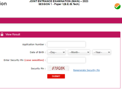 JEE Mains Result 2023 : ಜೆಇಇ ಮೇನ್ಸ್‌ ಸೆಷನ್ 1ರ ಫಲಿತಾಂಶ, ಅಂತಿಮ ಕೀ ಉತ್ತರ ಬಿಡುಗಡೆ.. ವೆಬ್‌ಸೈಟ್‌ ಲಿಂಕ್ ಇಲ್ಲಿದೆ