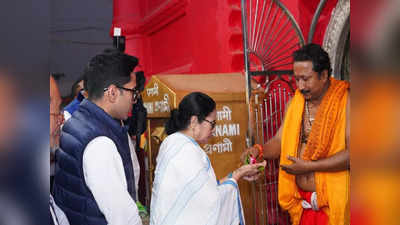 Mamata Abhishek Tripura : আমার নিজের ঘর, মন্দিরে পুজো দিয়ে ত্রিপুরা সফর শুরু মমতার