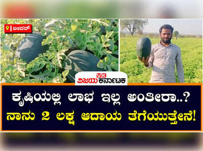 Success Story: ಯುವಕನನ್ನು ಕೈ ಹಿಡಿದ ಕಲ್ಲಂಗಡಿ ಕೃಷಿ: ಒಂದು ಎಕರೆಗೆ 2 ಲಕ್ಷ ಆದಾಯ!