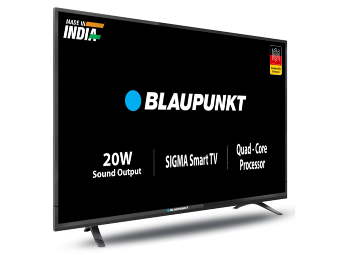 <strong>Blaupunkt के 24 इंच का स्मार्ट टीवी की कीमत और उपलब्धता:  </strong>