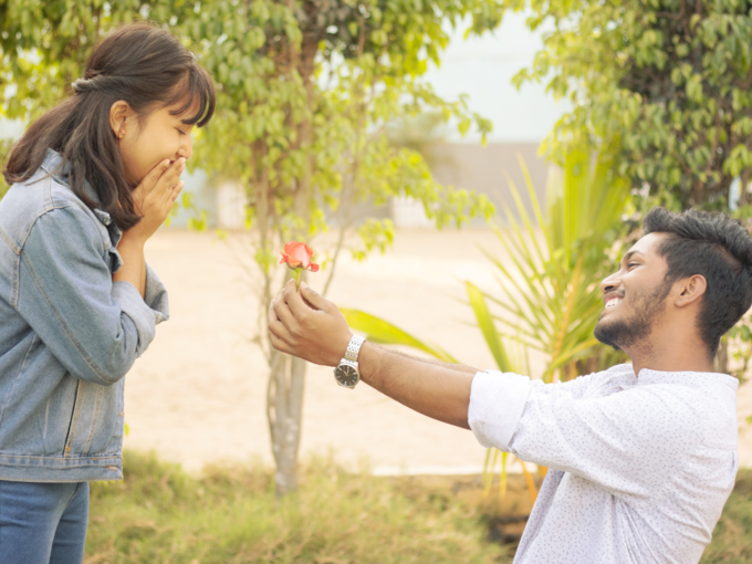 ಮಂಡಿಯೂರಿ ಪ್ರಪೋಸ್ ಮಾಡಿ