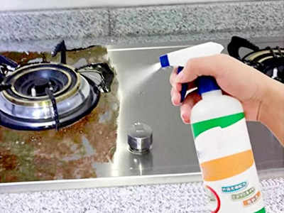 Kitchen Cleaner Spray: तेल वाले जिद्दी दाग को भी साफ करते हैं ये क्लीनर, इस्तेमाल करना है आसान