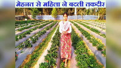 20 हजार से शुरू की स्ट्रॉबेरी की खेती, अब हर महीने कमा रही है 30 हजार रुपये, जानिए निर्मला की कैसे बदल गई तकदीर
