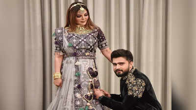 Rakhi Sawant Husband : কালো কাপড়ে মুখ ঢেকে রাখির স্বামী, আদালতে আদিল