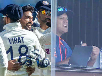 IND vs AUS: पहिल्या विकेटचा खरा जल्लोष ड्रेसिंग रूममध्ये झाला, द्रविड यांच असं रूप पुन्हा पुन्हा पाहाल