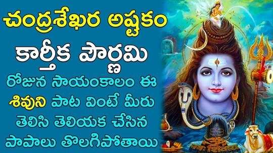 chandrasekhara ashtakam lord shiva devotional songs