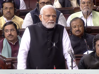 PM Modi Speech Highlights: विरोध में लग रहे थे जमकर नारे, PM मोदी ने कीचड़ vs गुलाल उछाल दिया