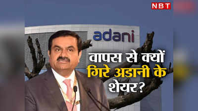 Adani Group Shares : अब आ गई यह आफत! लड़खड़ाकर गिरे अडानी के शेयर, जान लीजिए वजह