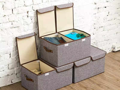 Clothes Storage Box: कपड़े रखने के लिए ये बॉक्स हैं बढ़िया, कॉम्पैक्ट है इनका डिजाइन