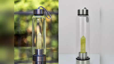 Crystal Water Bottle: इनमें रखा पानी पीने से बढ़ सकती है पॉजिटिव एनर्जी, देखें ये 5 विकल्प