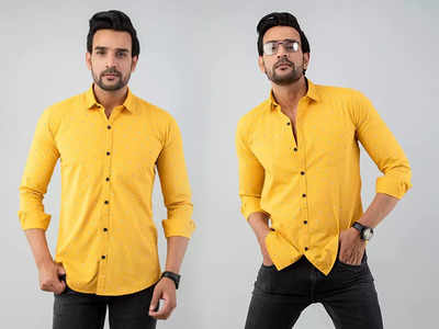 Yellow Shirt For Men: डिसेंट और अच्छे फैशन के लिए पहनें ये शर्ट, सभी बॉटम वेयर के साथ होंगे मैच