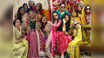 Tanya Abrol Wedding: ચક દે ઇન્ડિયાની ગુસ્સાવાળી પંજાબણ ગુલાબી લહેંગામાં બની દુલ્હન; ફિલ્મની Girl Gangએ કરી મસ્તી