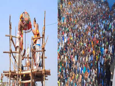புகழ்பெற்ற திருக்குவளை தியாகராஜ சுவாமி கோவில் கும்பாபிஷேகம்; 24 ஆண்டுகளுக்குப் பிறகு பல்லாயிரக்கணக்கானோர் பங்கேற்பு!