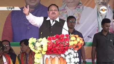 JP Nadda in Bengal: চাকরি চুরি কোটি-কোটি, লুঠ করেছে হাওয়াই চটি, কটাক্ষ নাড্ডার