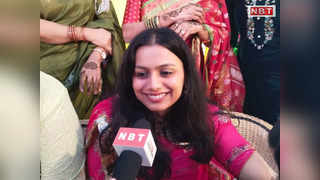 Surbhi Anand Wedding : मेहंदी की रस्म पर Anand Mohan की बेटी सुरभि ने कही दिल की बात, देखिए वीडियो