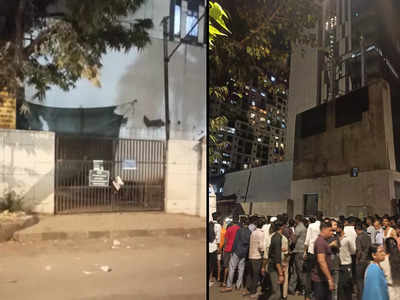 Mumbai : हॉटेलच्या इमारतीवरून अचानक दगड कोसळला, दोन ठार; वरळीत मोठी दुर्घटना