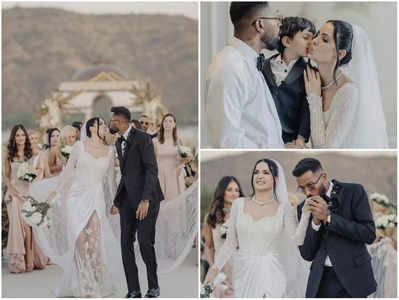 Hardik Pandya remarried |నటాషాని మరోసారి పెళ్లి చేసుకున్న హార్దిక్ పాండ్య.. కొడుకు ముందే భార్యకి ముద్దు!