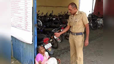 மூதாட்டியை தரைக்குறைவாக பேசி தள்ளிவிட்ட நாமக்கல் காவலர் - சஸ்பெண்ட் செய்து எஸ்பி நடவடிக்கை