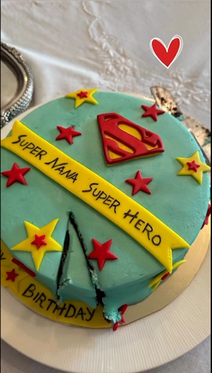 randhir kapoor birthday cake
