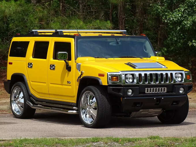 Justin Bieber Hummer H2