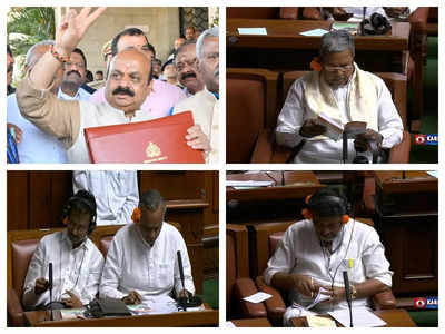 Karnataka Budget 2023: ಕಿವಿಗೆ ಹೂ ಮುಡಿದ ಕಾಂಗ್ರೆಸ್ ನಾಯಕರು ಬೊಮ್ಮಾಯಿ ಬಜೆಟ್‌ಗೆ ಏನಂದ್ರು?