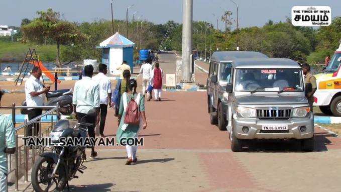 நாகை -கடற்கரையோரம் ஒதுங்கிய சீனா சிலிண்டரை  வெடிகுண்டு நிபுணர்களால் செயலிழக்க வைக்கப்பட்டது.