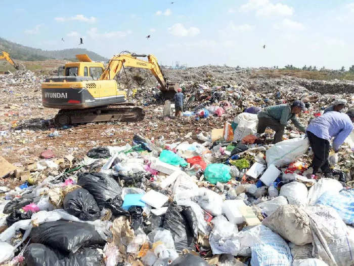 waste pile