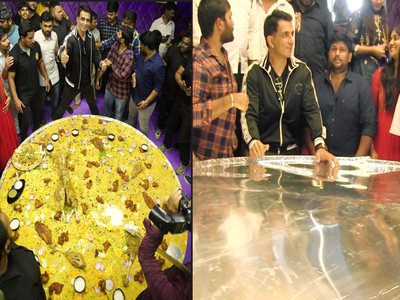 Sonu Sood: શાકાહારી સોનુ સૂદના નામ પરથી ભારતની સૌથી મોટી માંસાહારી થાળી, એકસાથે 20 લોકો જમી શકે છે ભરપેટ