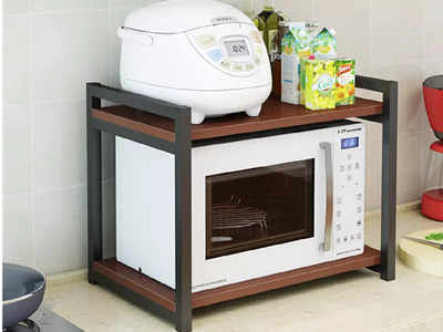 Microwave Oven Stand: इनके इस्तेमाल से किचन रहेगा ऑर्गेनाइज्ड, इन स्टैंड में माइक्रोवेव के अलावा रख सकते हैं दूसरे बर्तन