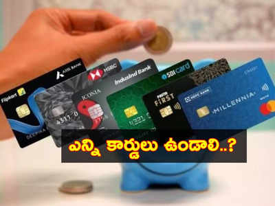 Credit Cards: క్రెడిట్ కార్డులు ఎక్కువ వాడుతున్నారా? మీ దగ్గర ఎన్ని ఉన్నాయి? వచ్చే సమస్య ఏంటంటే?