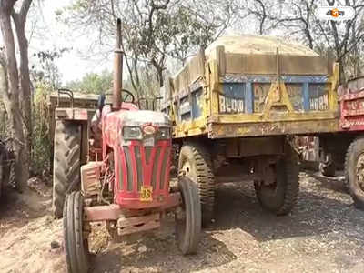 Sand Smuggling : অবৈধ বালি পাচার রুখতে তৎপর বীরভূম পুলিশ, দুবরাজপুরে আটক ৬ টি ট্রাক