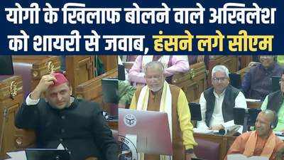 CM Yogi Adityanath की ओर से वित्तमंत्री ने शायरी सुनाई, अखिलेश को जवाब पर सदन में ठहाके