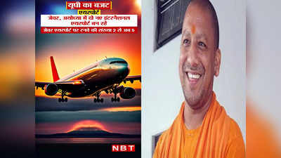5 इंटरनैशनल, 16 डोमेस्टिक एयरपोर्ट... UP Budget पेश करते हुए सुरेश खन्ना ने Yogi की अगुवाई में यूपी की उड़ान बताया