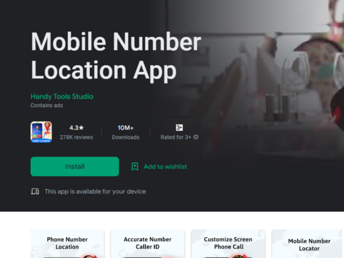 <strong>Mobile Number Location App: </strong>