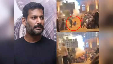 Vishal: దూసుకొచ్చిన ట్రక్కు.. రెప్పపాటులో తప్పించుకున్న హీరో విశాల్