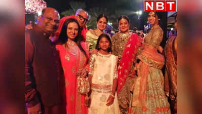 Sridevi Last Pic: मौत से ठीक पहले श्रीदेवी ने ख‍िंचवाई थी ये फोटो, भांजे की शादी में खूब दमक रही थीं चांदनी