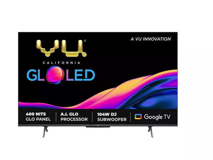 VU GloLED Series 4K Smart LED Google TV