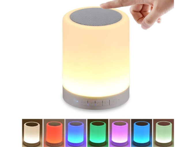 <strong>Celrax Touch Lamp Truly Wireless Bluetooth Portable Speaker: </strong>