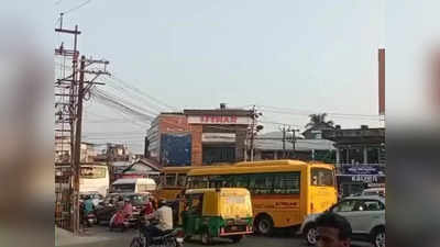 മൂന്നാം ദിനവും പരിഹാരമില്ല; ഗതാഗത കുരുക്കിൽപ്പെട്ട് വലഞ്ഞ് ഹാർബർപാലം