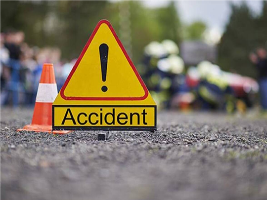 बांसवाड़ा के नेशनल हाईवे की सड़क पर मचा मौत का तांडव, ट्रक और दो बाइक के भिड़ने से तीन लोगों की मौत