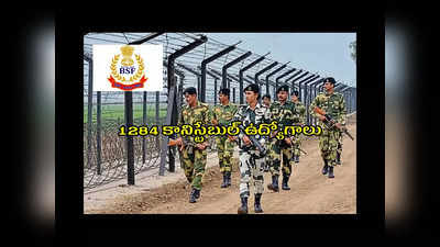 BSF : 1284 కానిస్టేబుల్‌ ఉద్యోగాల భర్తీకి నోటిఫికేషన్‌ విడుదల.. 10వ తరగతి పాసైన వాళ్లు అర్హులు