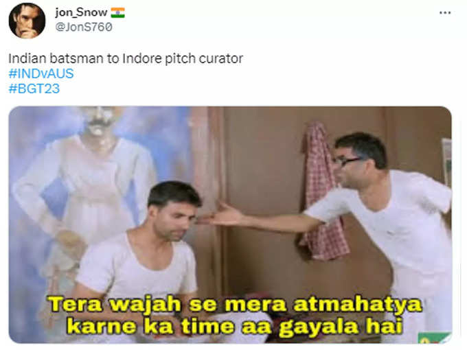 भारतीय बल्लेबाजों का हाल...