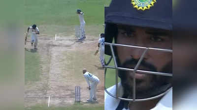 IND vs AUS: इंदौर टेस्ट में  रनआउट होकर तिलमिला गए मोहम्मद सिराज, दिया ऐसा खूंखार रिएक्शन