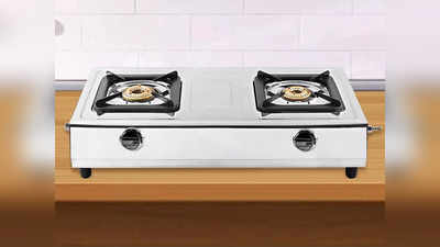 स्टेनलेस स्टील से बने हैं ये ड्यूरेबल Gas Stove 2 Burner, कम गैस की खपत में करें फास्ट और आसान कुकिंग