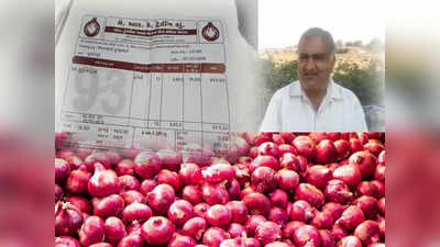किसान ने मंडी में बेची 472 किलो प्याज तो जेब से देने पड़े 131 रुपये, गुजरात के राजकोट का मामला