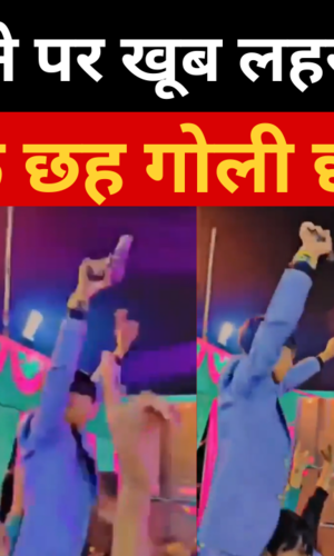 weapon waved on bhojpuri song in sitamarhi bihar video goes viral