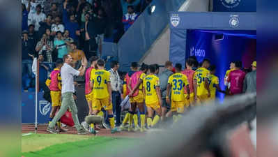 ISL 2023: ‘கால்பந்து தொடர்’…தவறான தீர்ப்பு வழங்கிய நடுவர்: பாதியிலேயே வெளியேறிய கேரள அணி...சுனில் செற்றிதான் காரணம்!